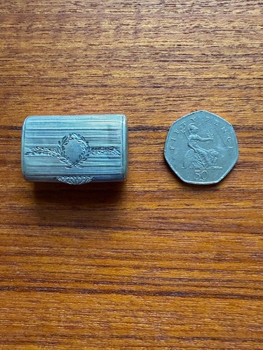 Antique silver vinaigrette - antique,