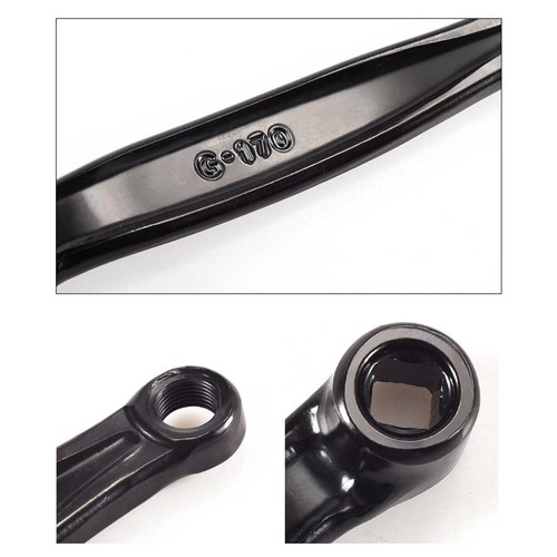 Diamond hole design bike crank - hole,
