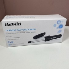 BaByliss Cordless Portable Gas Travel Curling Tong and Brush 200° - 2583BU - (2)