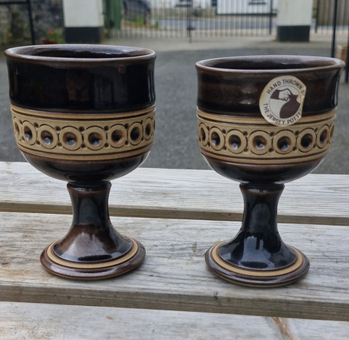 Jersey pottery handmade signed - jersey,