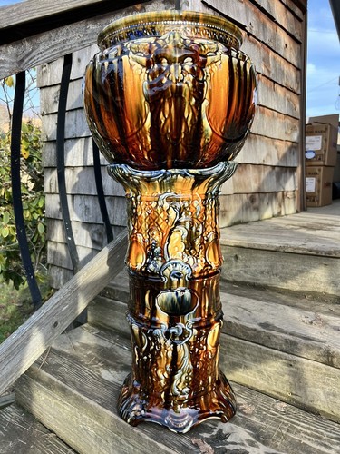Stunning antique majolica - stunning,