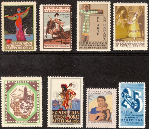 Stamp label spain - label, lot