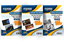 100 x OHP sheets for Overhead Projector 80 micron Transparent Printable A3, A4