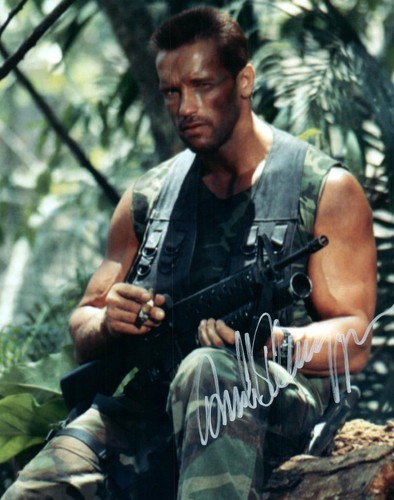 Arnold schwarzenegger signed - arnold,