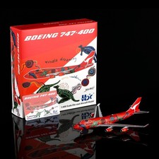 HX Models 1:400 Qantas Airways VH-OJB Boeing 747-400 Model Aircraft
