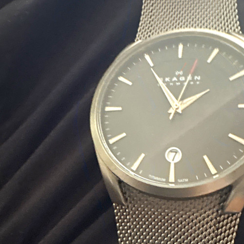 Skagen men quartz black - skagen,