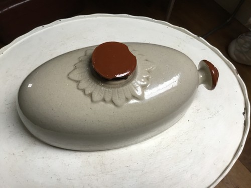 Vintage stoneware hot water - vintage,