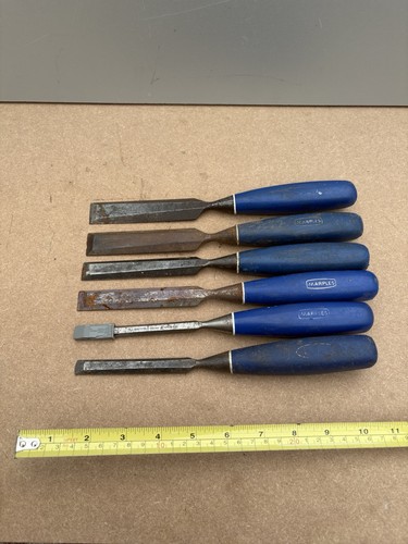 Vintage marples chisels made - marples,