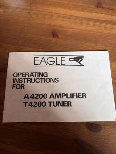 Eagle a4200 amplifier - eagle,