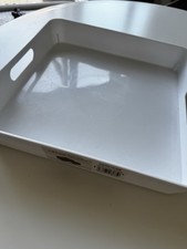 Wham 15.3 Square White Plastic Tray Storage Box