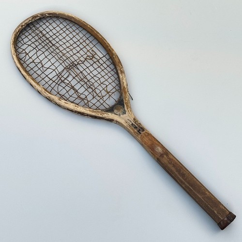 Antique tennis racket - tennis,