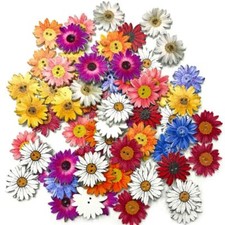 50PCS Daisy Flower Shaped
