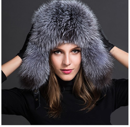 Real fox hats - fox, ushanka