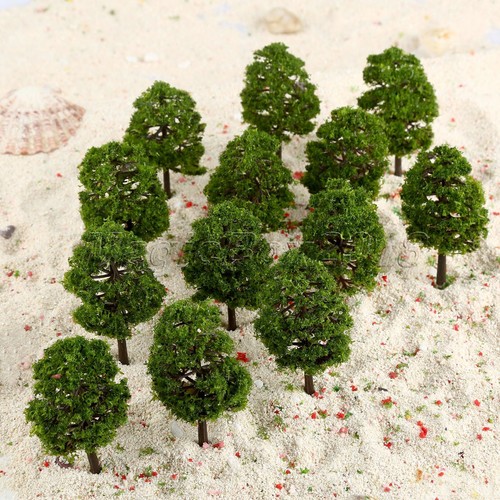9cm model trees 20pcs train - model,