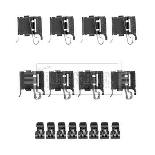 Brake pad fitting kit - for, jeep