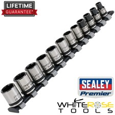 Sealey socket set 12pc sq - socket,