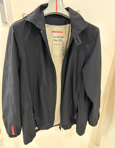 Prada gore tex black hooded - prada,