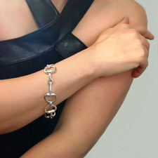 Horsebit Snaffle 925 Sterling