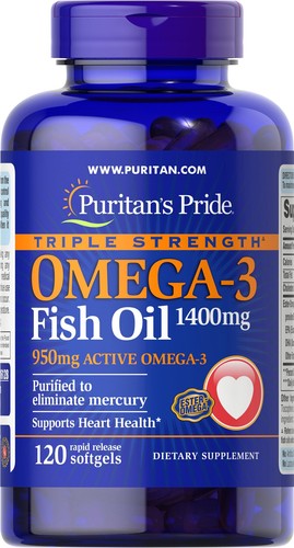 Triple strength omega fish - triple, omega-3