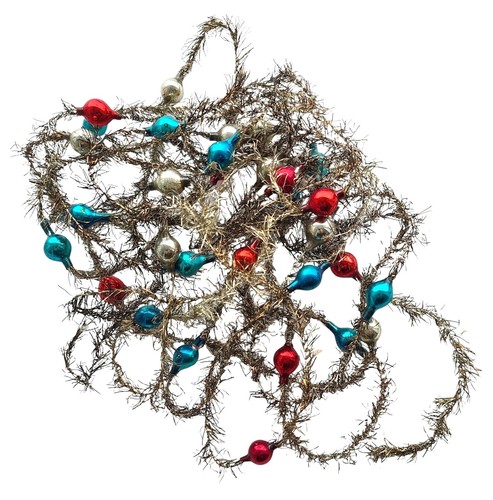 Set antique tinsel - of,