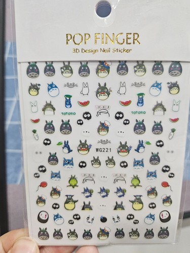 Studio ghibli totoro - ghibli, nail