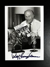 Ray Harryhausen Signed 5x7