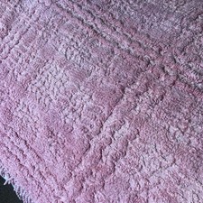 Vintage Coral Pink Fringed