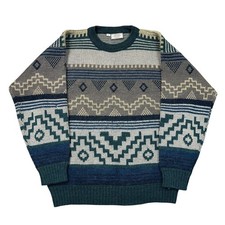 Vintage Knit Jumper  Patterned
