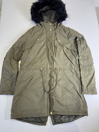 Redoute khaki hooded parka - redoute,