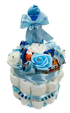 Baby Nappy cake basket/hamper