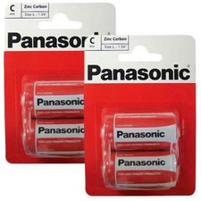 8 x Panasonic C Battery