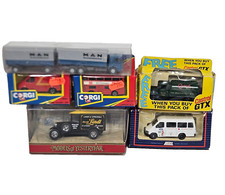 Vintage Diecast Models Inc Corgi Toys Matchbox Etc x6 Boxed Diecast Models