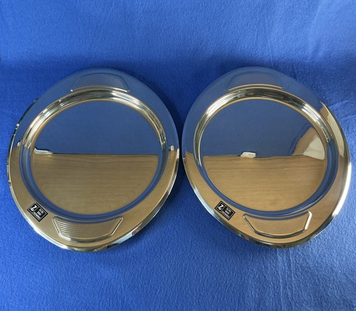 Pair oval 10 stainless - pair, of