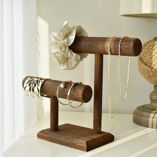 Wooden watch display stand - display,