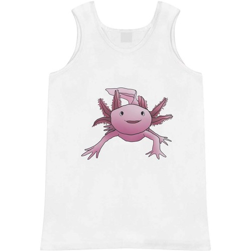 Axolotl adult vest tank - 'axolotl', /