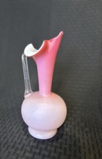 Victorian Pink Satin Art Glass