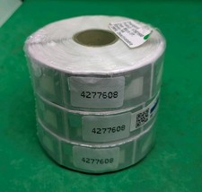 2000 Checkpoint RF Security Tag Stickers 25mm 8.2MHz. Deactivatable. Clear Micro