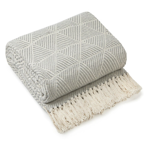 Luxury 100 cotton throw - cotton,