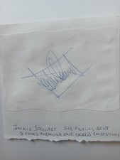 JACKIE STEWART Signed page 3