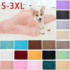 Pet Dog Cat Fleece Blanket Thick Warm Soft Fluffy Fur Throw Mat Washable Blanket