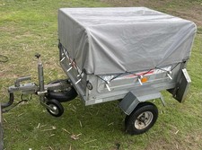 Erde 102 trailer Tipping Cover