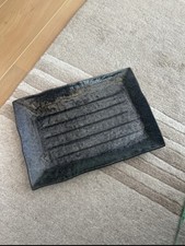 Black Rectangular Serving
