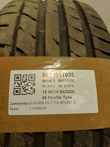 Tyre runflat admiral rcb009 - tyre,