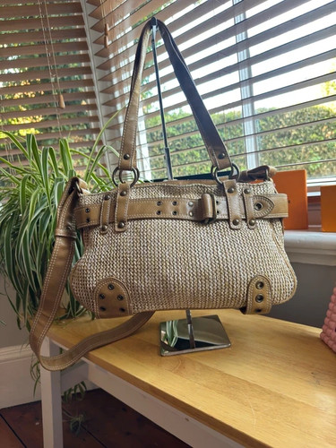 David jones y2k woven handbag - david,