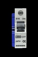 WYLEX 16 AMP CURVE B 3kA MCB