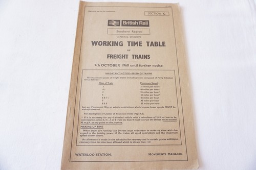 Oct 1968 southern region - oct,