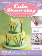 Deagostini cake decorating - cake,