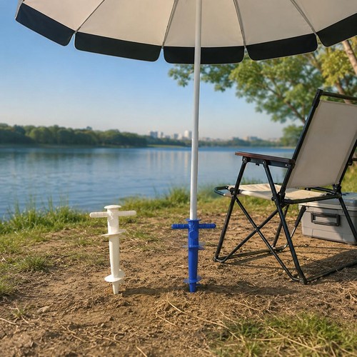 Beach umbrella sand anchor - beach,