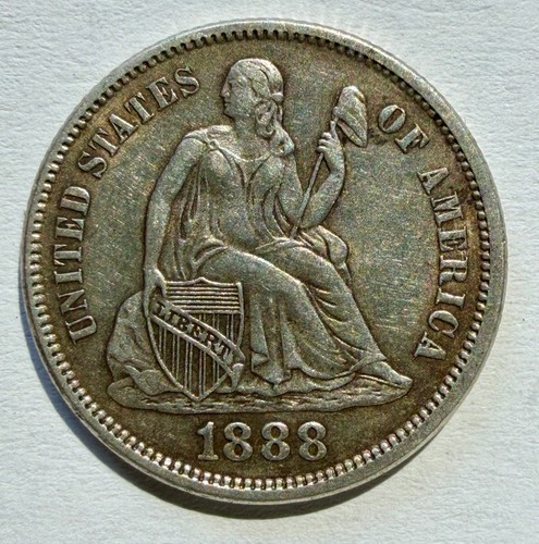 Usa seated liberty dime - usa,
