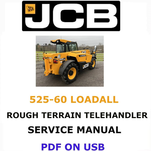 Jcb 525 loadall - loadall, telehandler